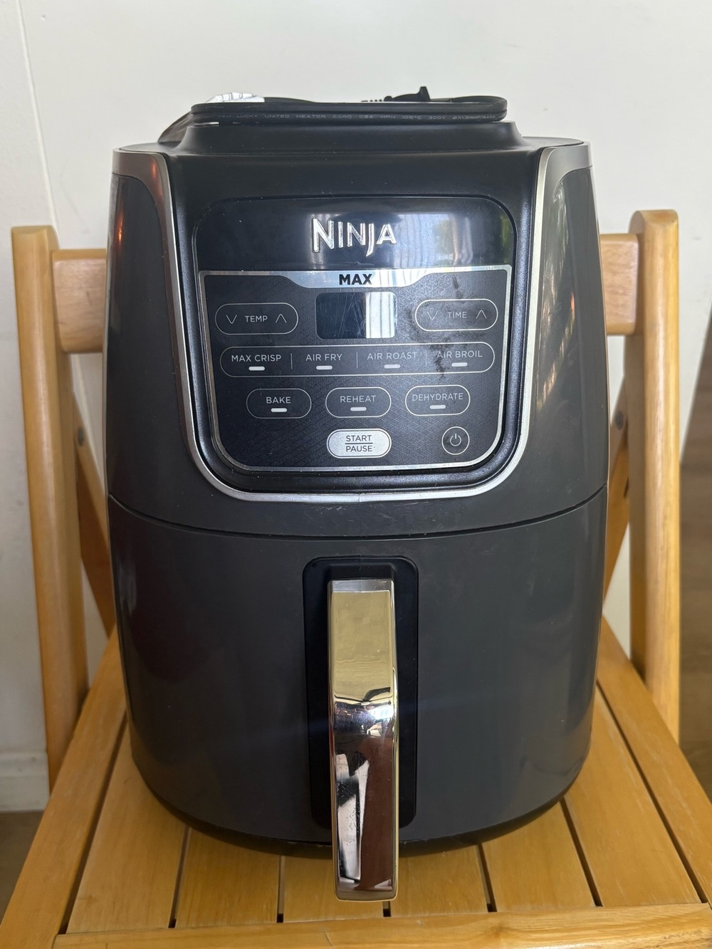 Ninja Max Air Fryer (AF161) - Black and Silver